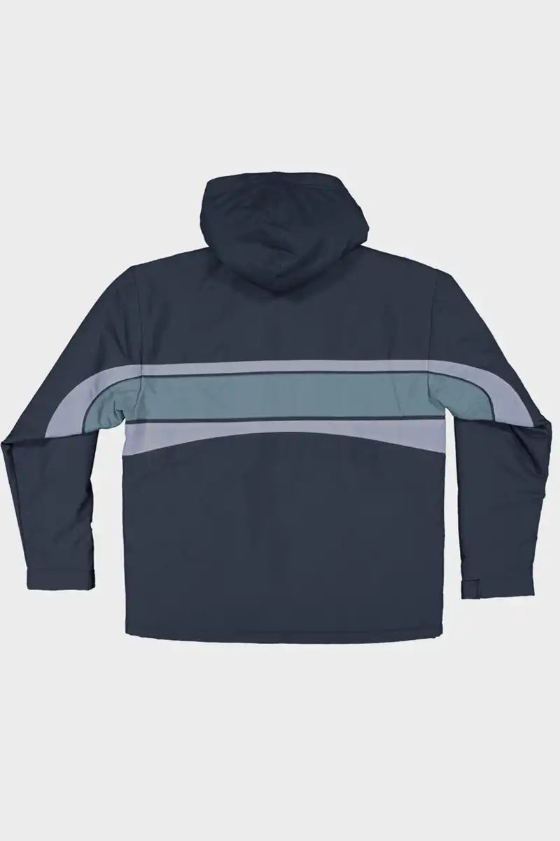 Billabong Men's Fluid 2K Jacket in Slate Blue back view