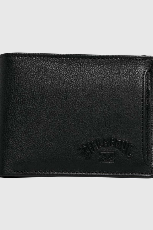 Billabong Mens 2 in 1 Leather Wallet