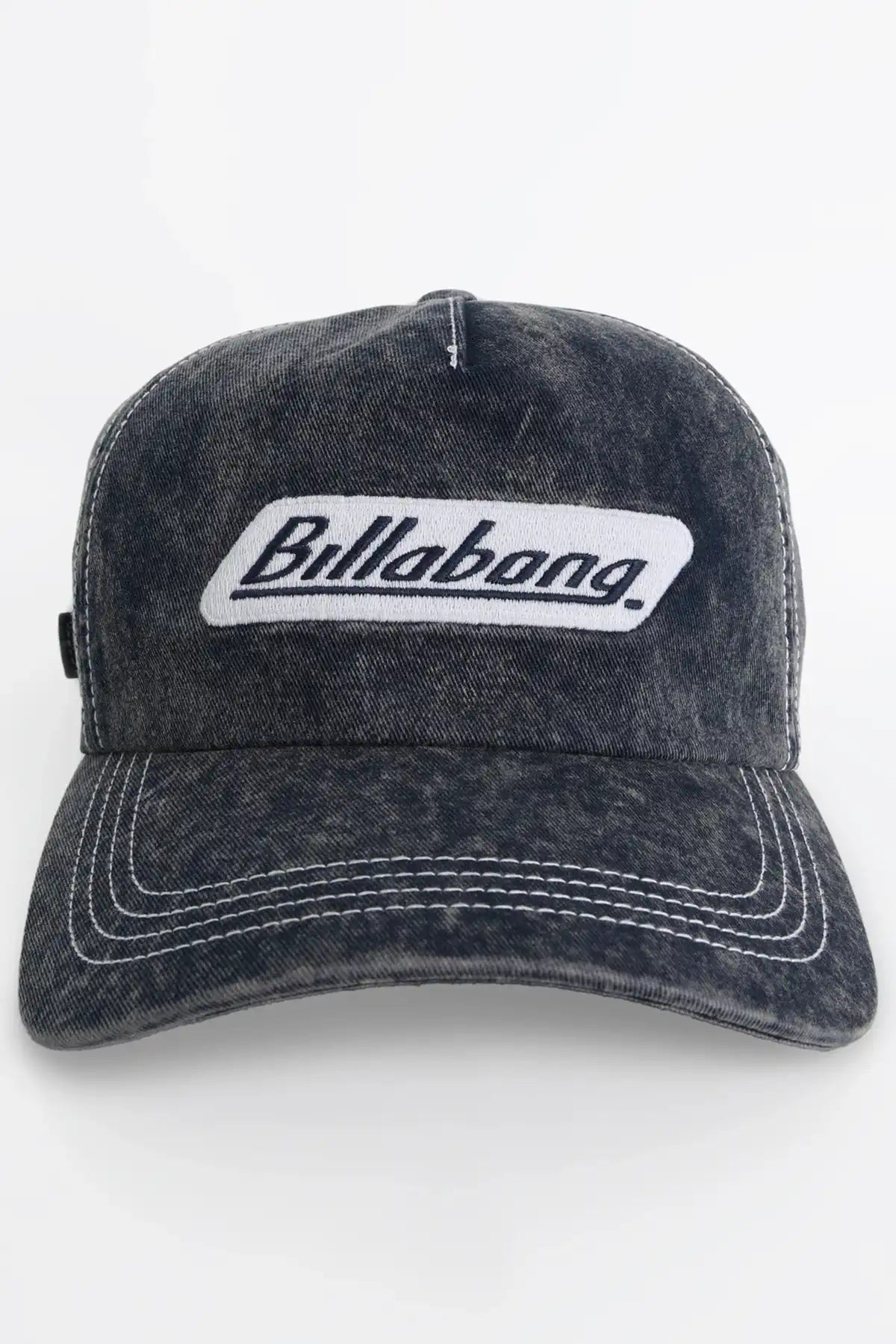 Billabong Womens Billa Legit Dad Cap in Celestial Blue front view with Billabong logo on a white background
