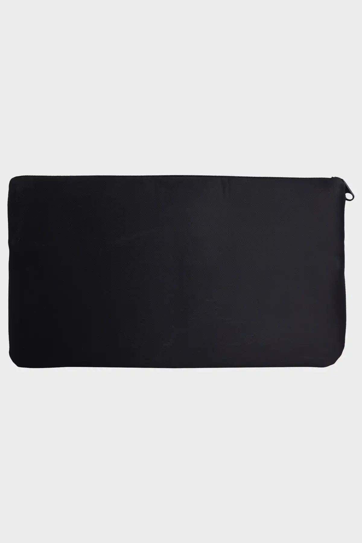 Black Back view of the Billabong lartge pencil case on a light gray background