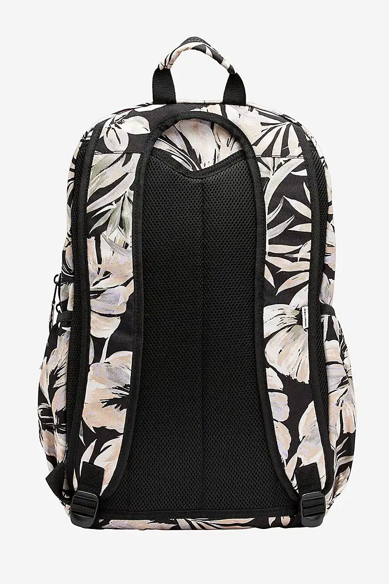 Billabong Roadie Backpack Floral Back View