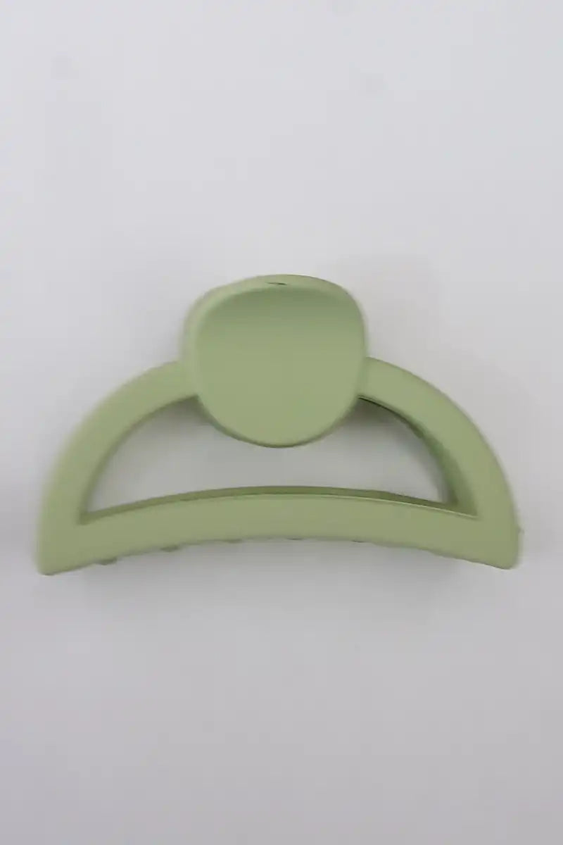 green claw clip