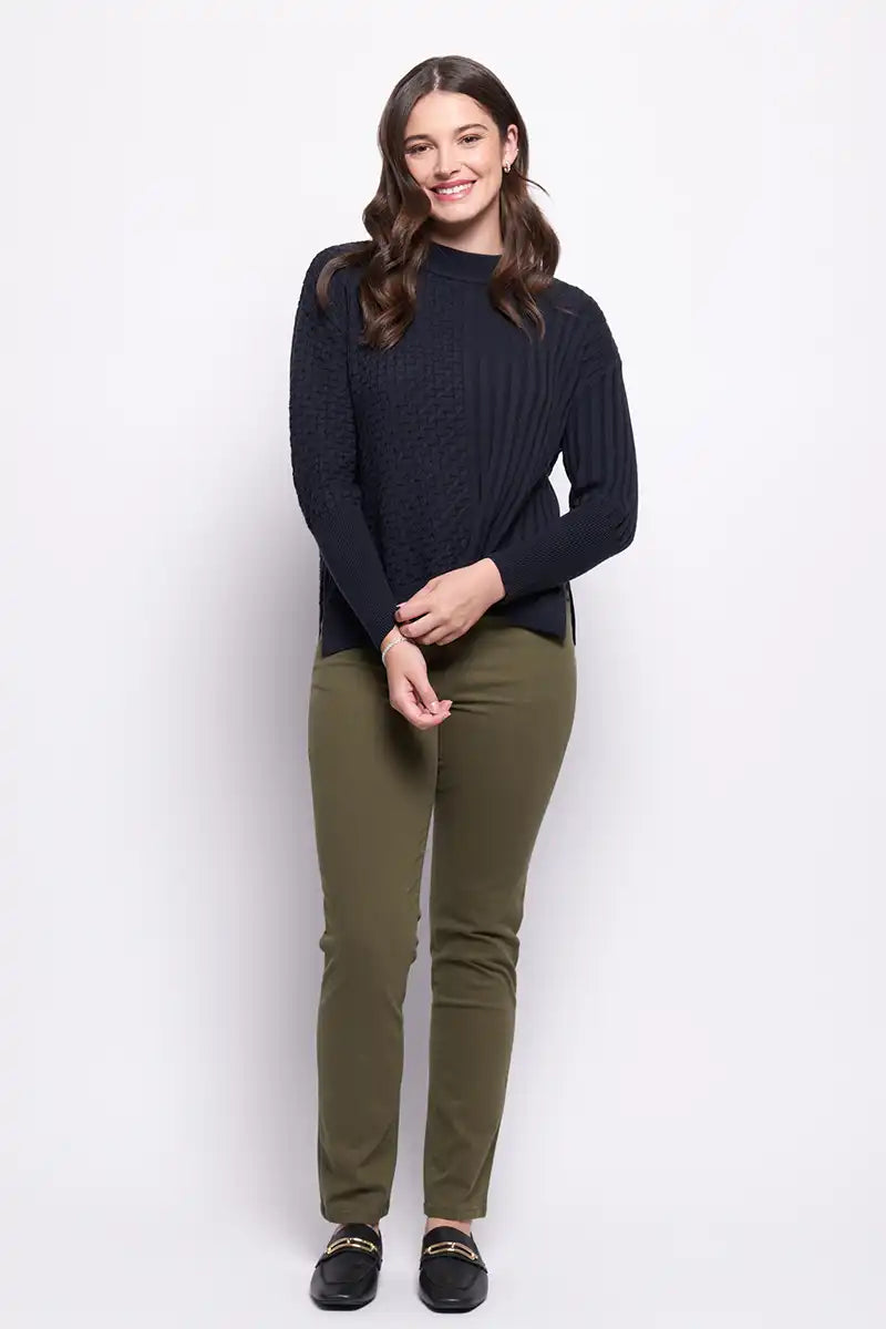 Foil Holy Moley Trouser in Hunter front view