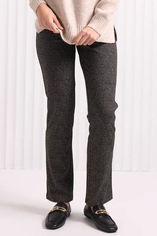 Foil Pick of the Bunch Trouser in Matrix front detailed view