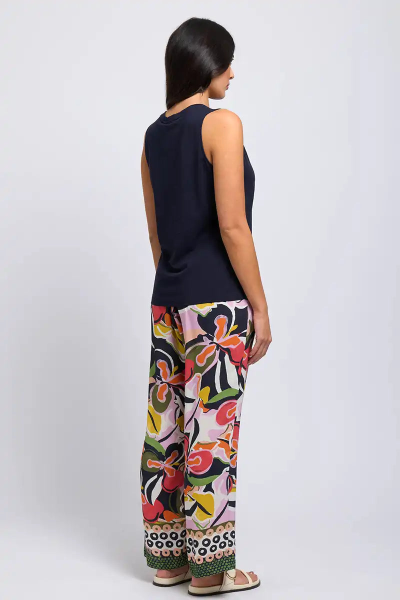 Foil Women's Pant Feature Act in Perennial back view