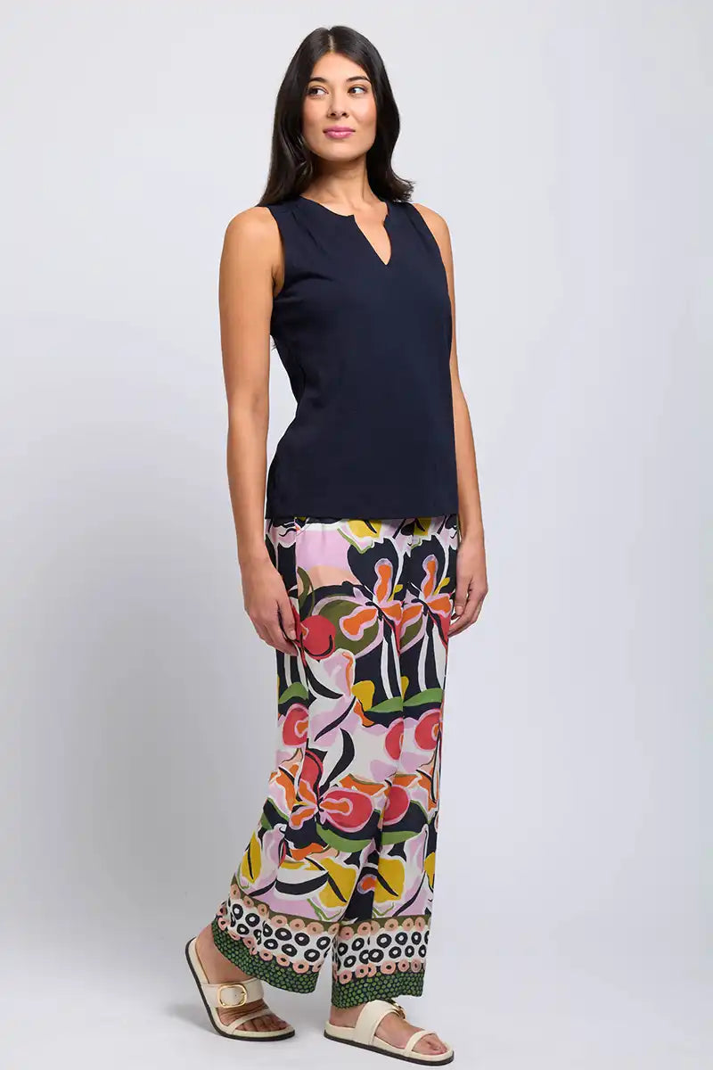 Foil Women's Pant Feature Act in Perennial front side view