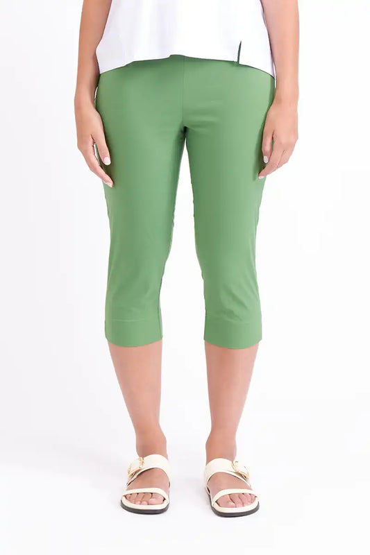 Foil Women's Split Enz Pant in Apple front detail straight on view