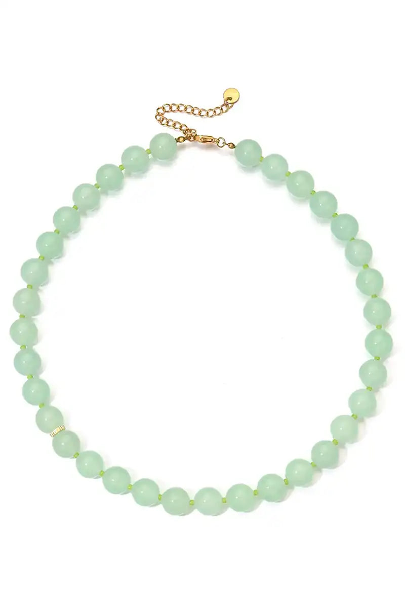 Green Stone Necklace