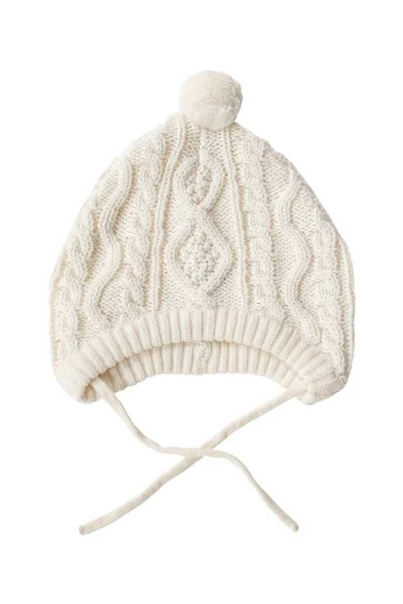 Ivory coloured Luna Bonnet Hat from Di Lusso