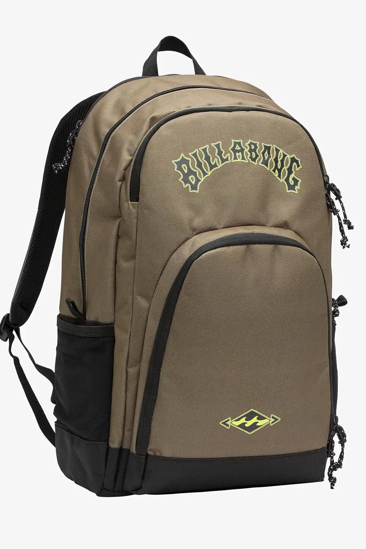 Men's Command 29L Backpack in Olive with black accents and visible branding on a white background