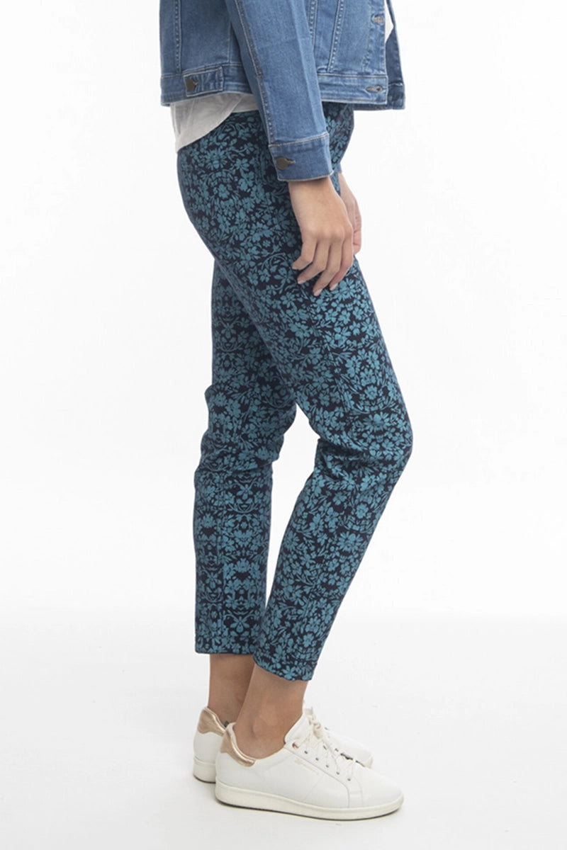 Orientique Reversible Drill Pants in Navy side view