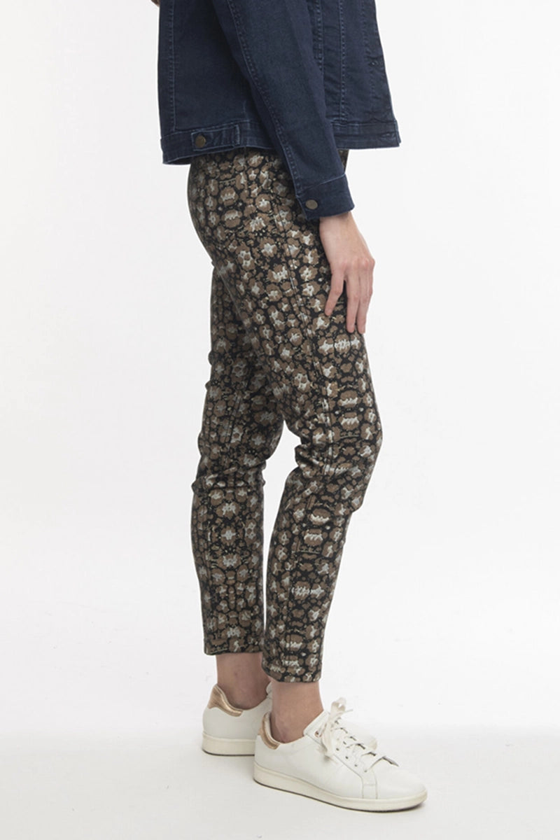 Orientique Reversible Drill Pants in Black side view