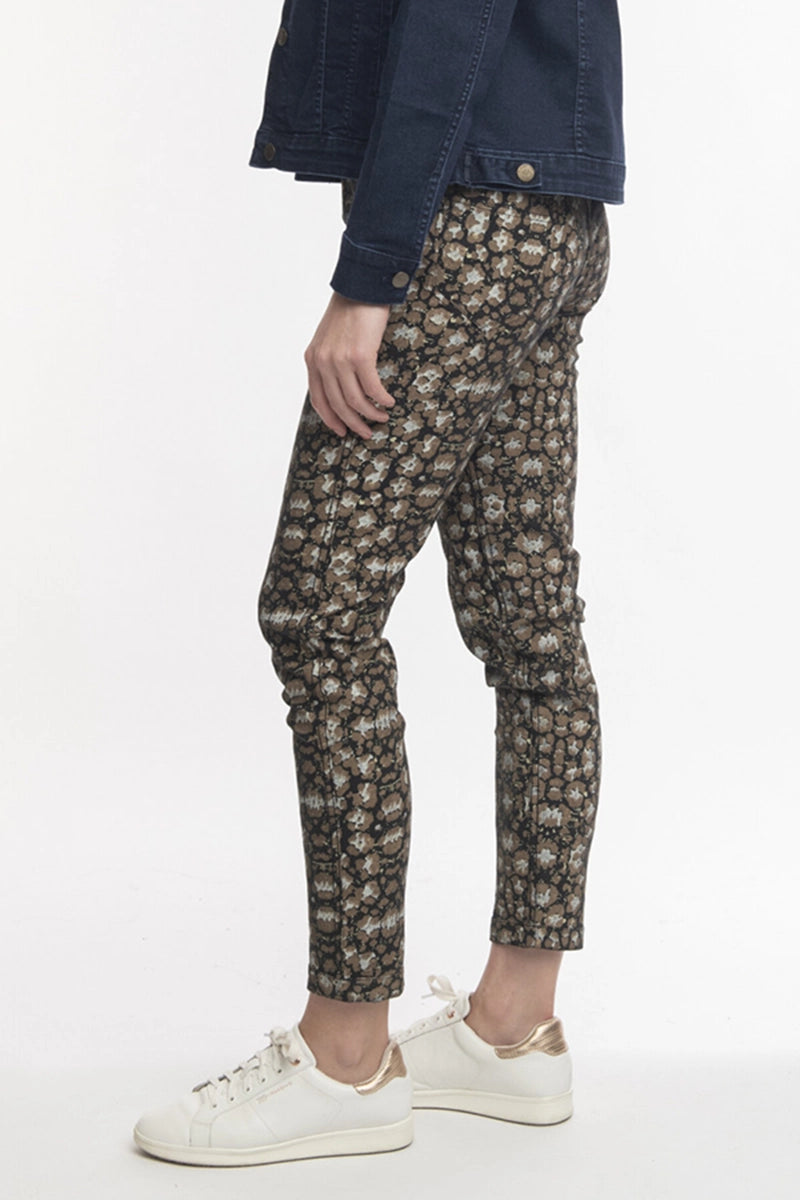 Orientique Reversible Drill Pants in Black left side view