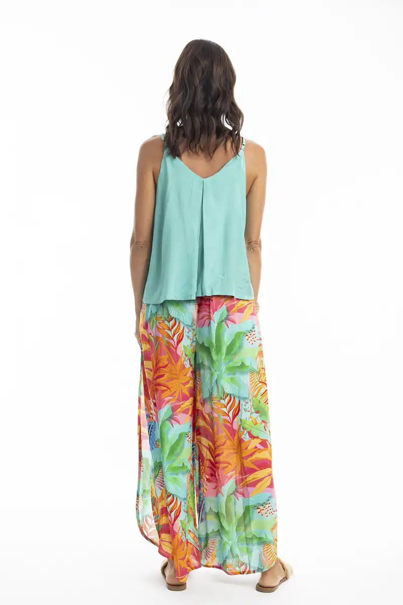 Orientique Pant in Alisa Print back view