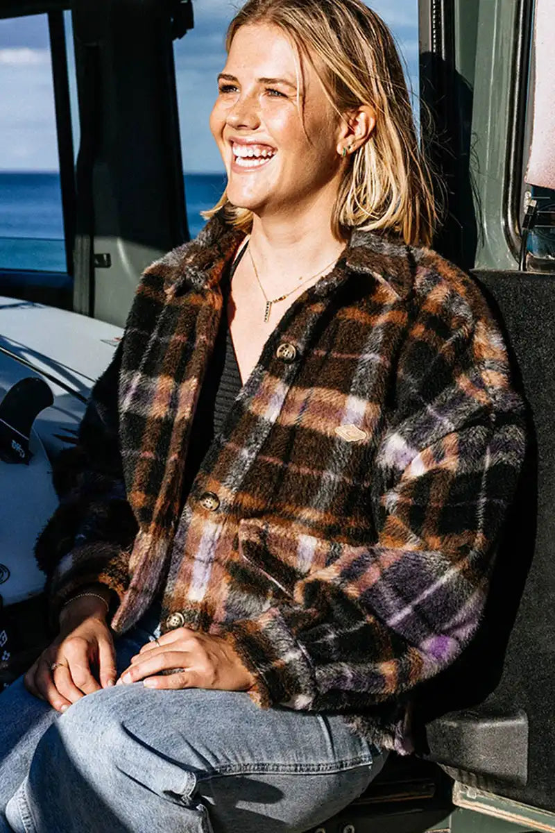 Rip Curl Cala Nights Check Jacket feature image
