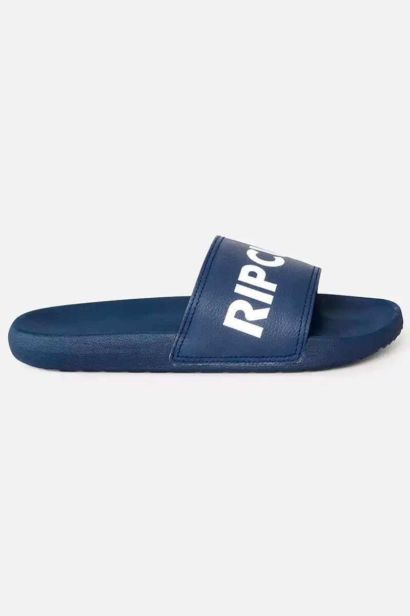 Rip Curl Classic Bloom Kids Slide in Navy side view