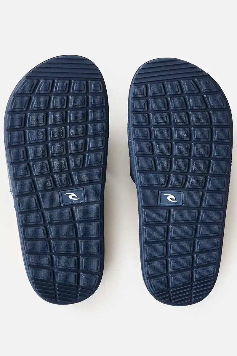 Rip Curl Classic Bloom Kids Slide in Navy sole view