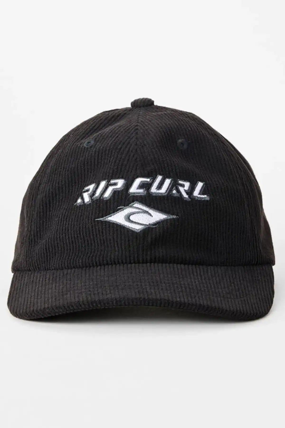 Black cap with Rip Curl logo on a white background