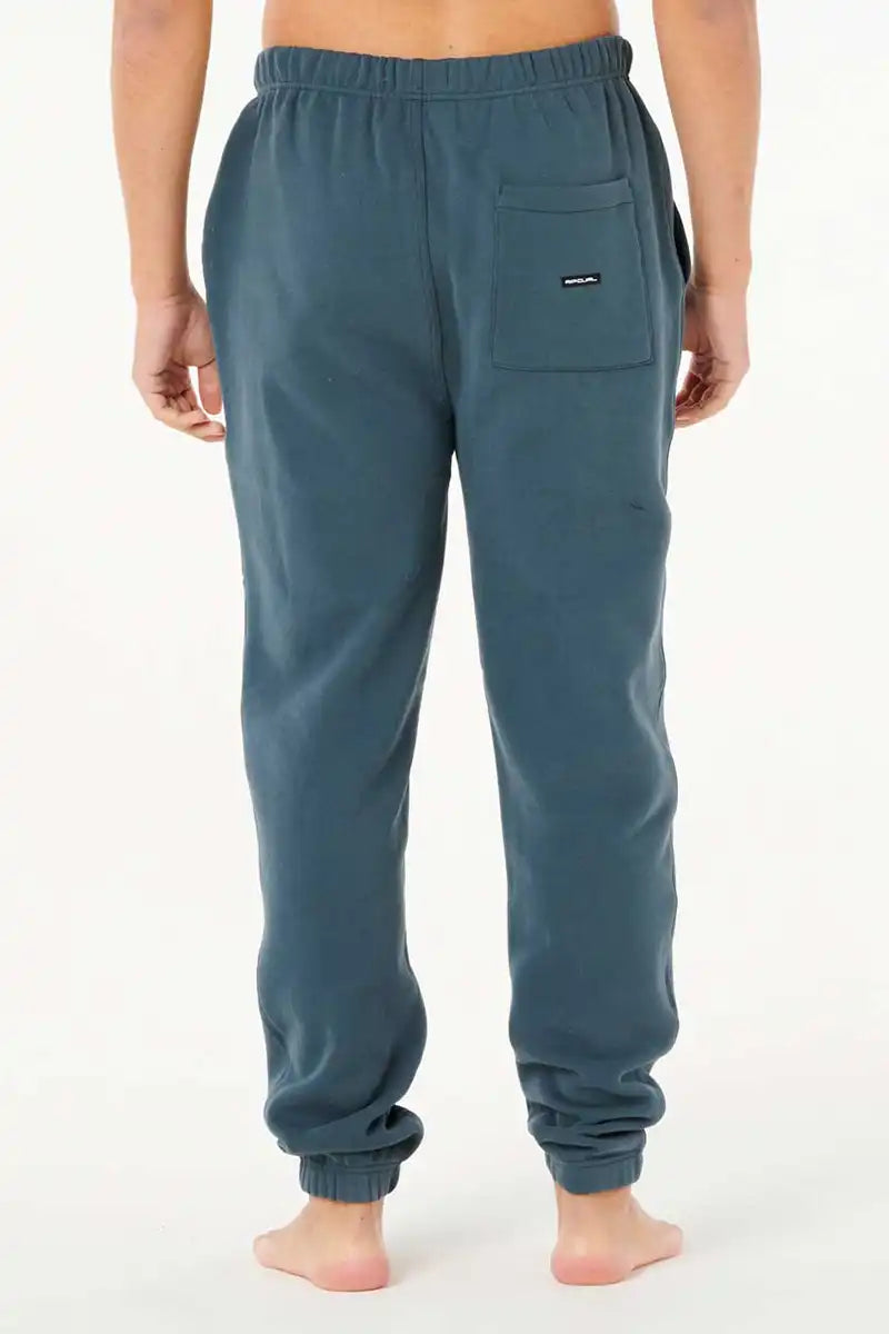 Rip Curl Dosed Up Track Pant in Pine Night back view