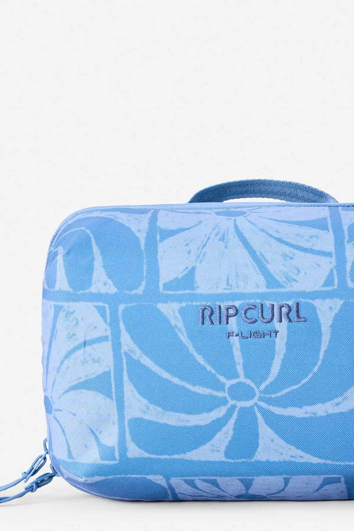 Rip Curl F-Light Ultimate Beauty Case - Blue logo detail