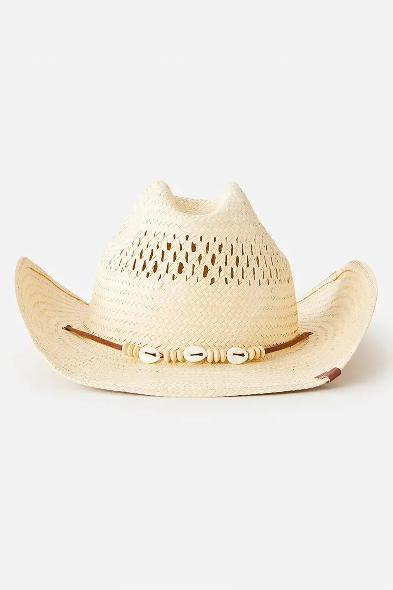 Rip Curl Hat Cowrie Cowgirl in Natural front