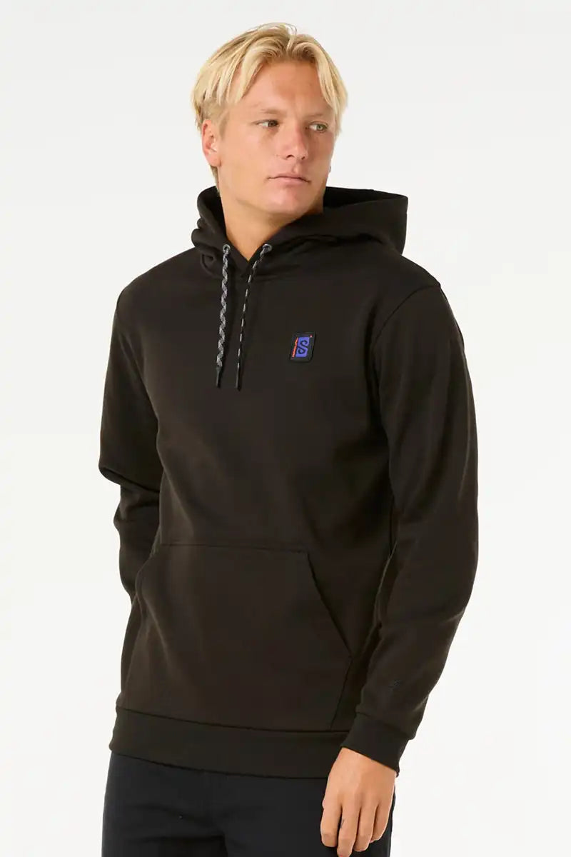 Rip Curl Mens Anti-Series Search Base Hood in Black side view