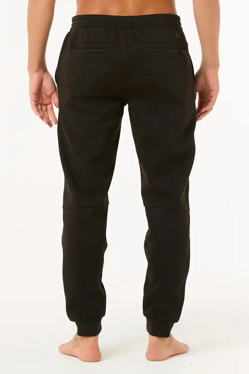 Rip Curl Mens Trackpant Anti Series Departed in Black