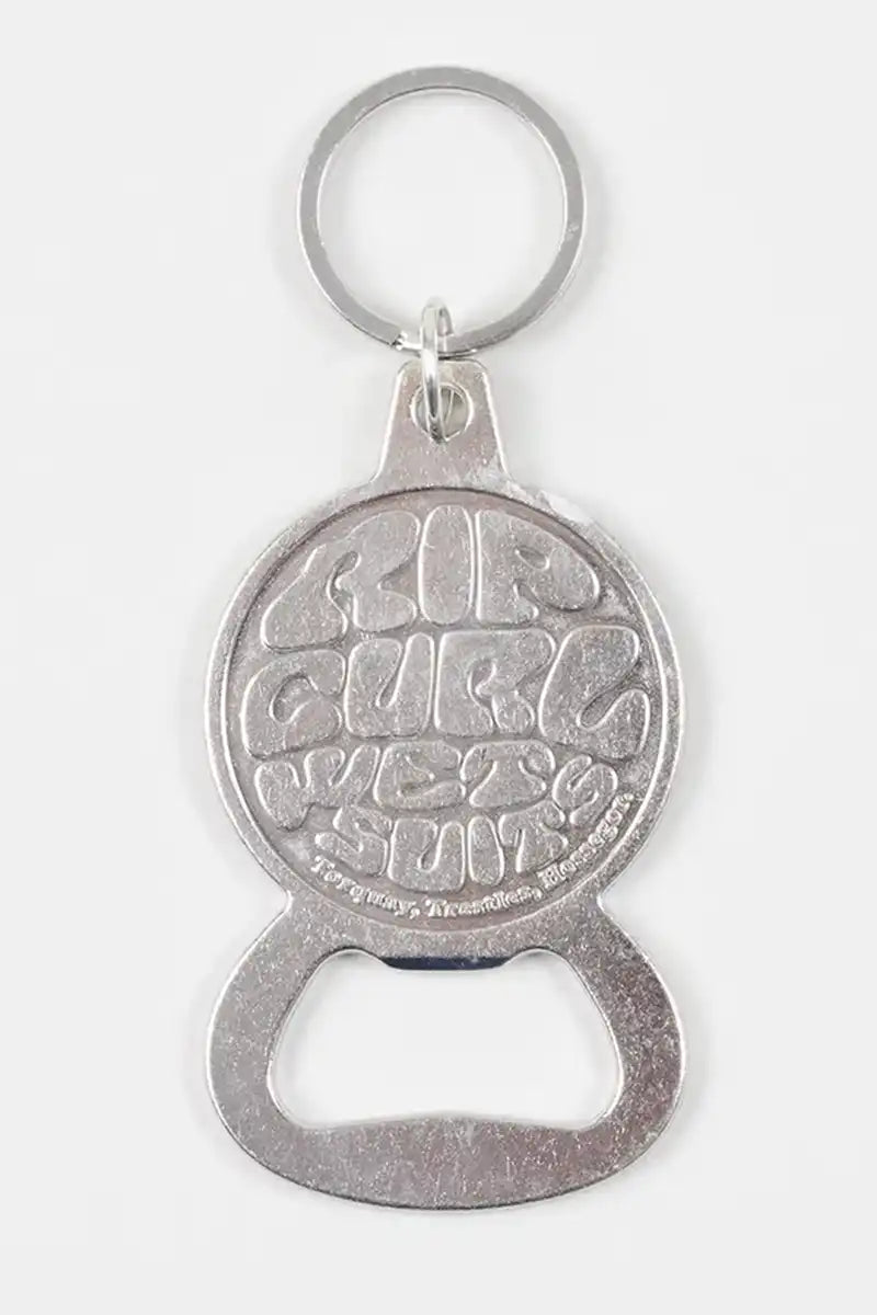 Rip Curl Wettie Bottle Opener Key Ring front view