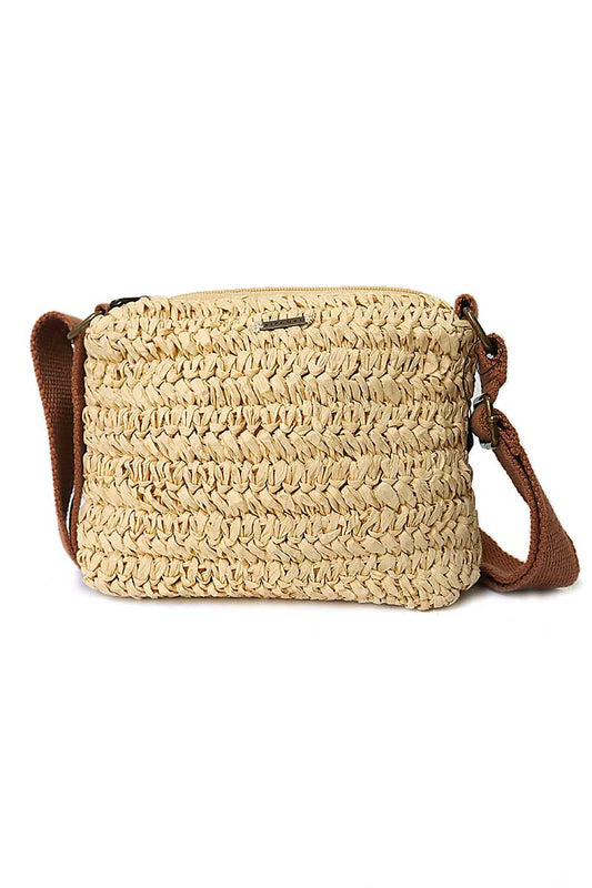 Rip Curl Women's Bag Essentials Straw Crossbody