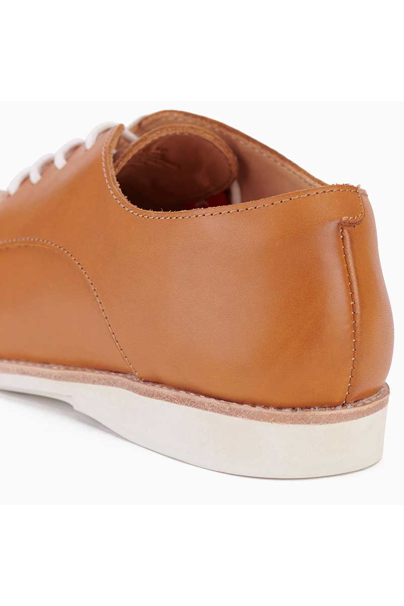 Rollie Women's Shoe Derby Cognac Back