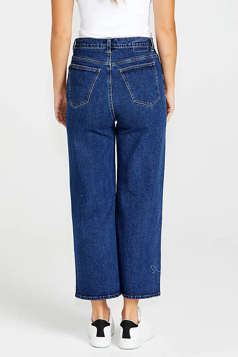 SASS Sandy Jean 78 Indigo Wash back view