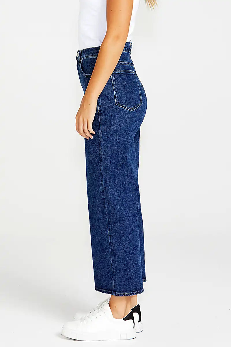 SASS Sandy Jean 78 Indigo Wash Side View