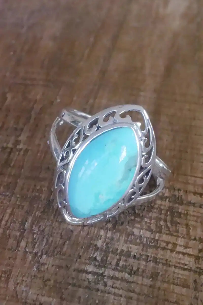 Womens sterling silver ring