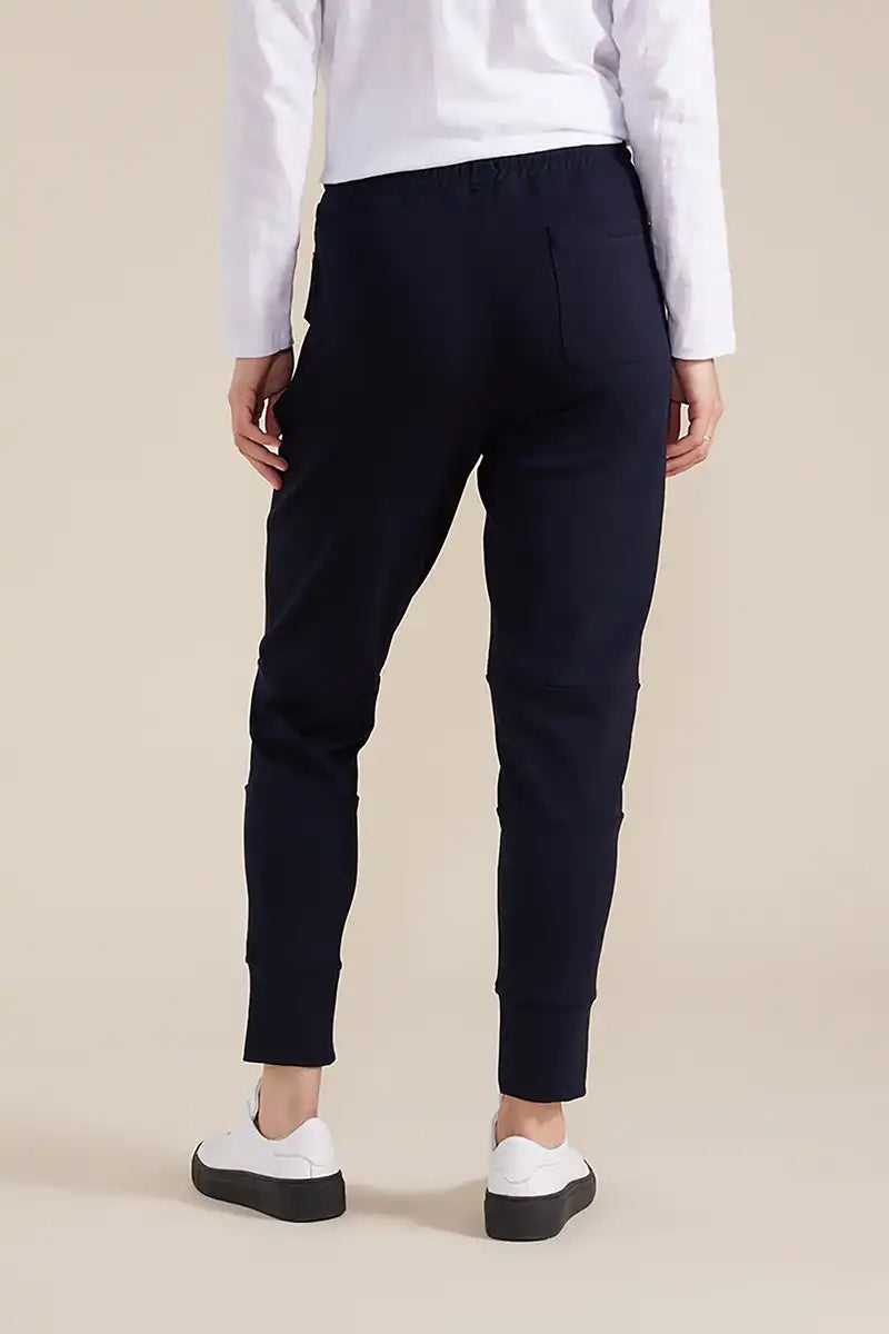 Marco Polo Relaxed Jogger in French Navy back