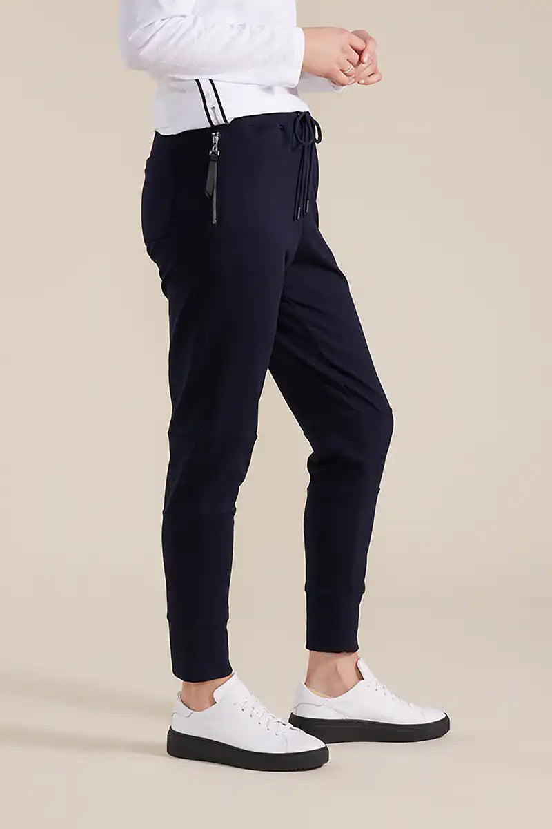 Marco Polo Relaxed Jogger in French Navy side