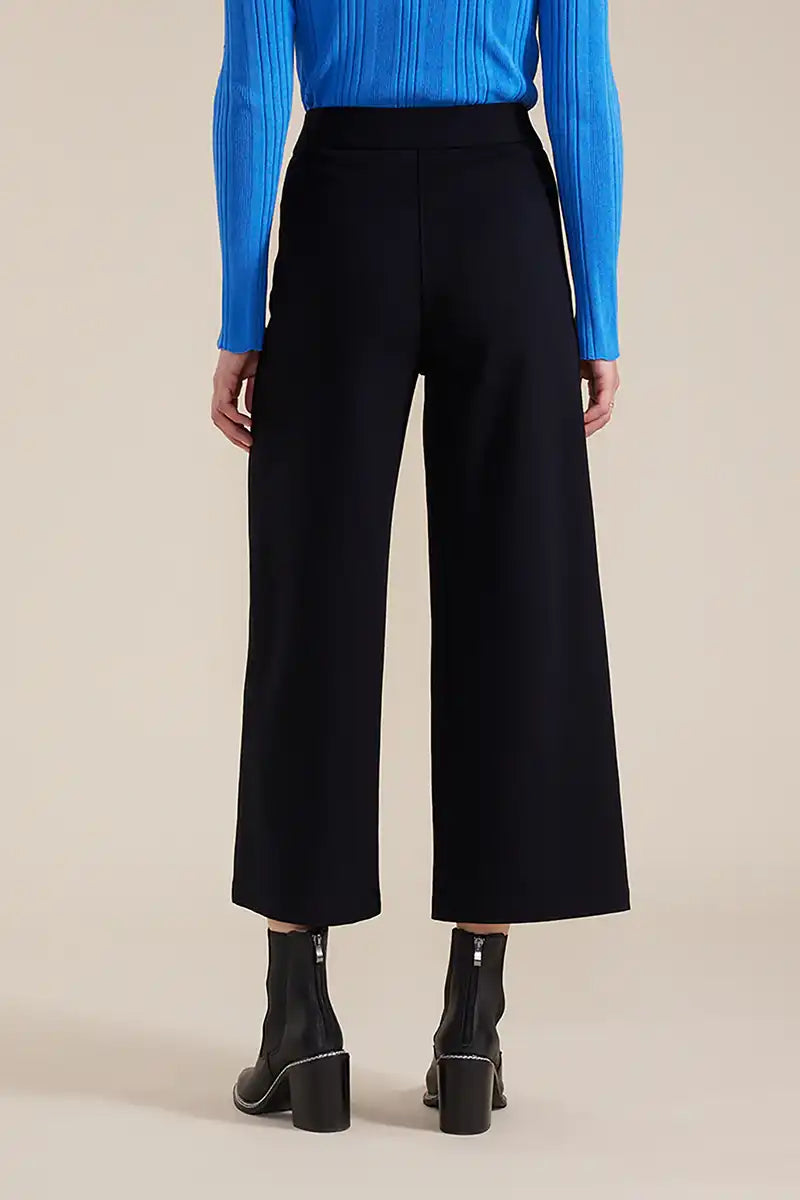 Marco Polo 7/8 Wide Leg Pant in Black back