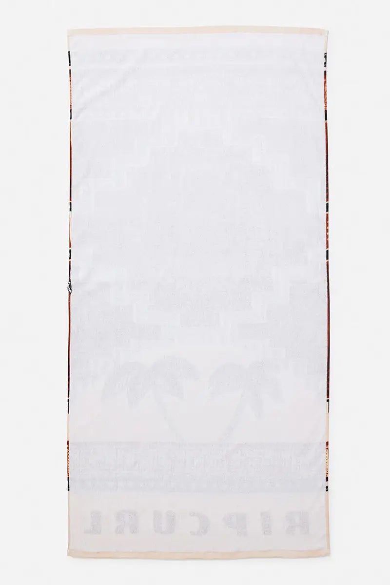 back of the Rip Curl Mixed Standard Towel in Brown