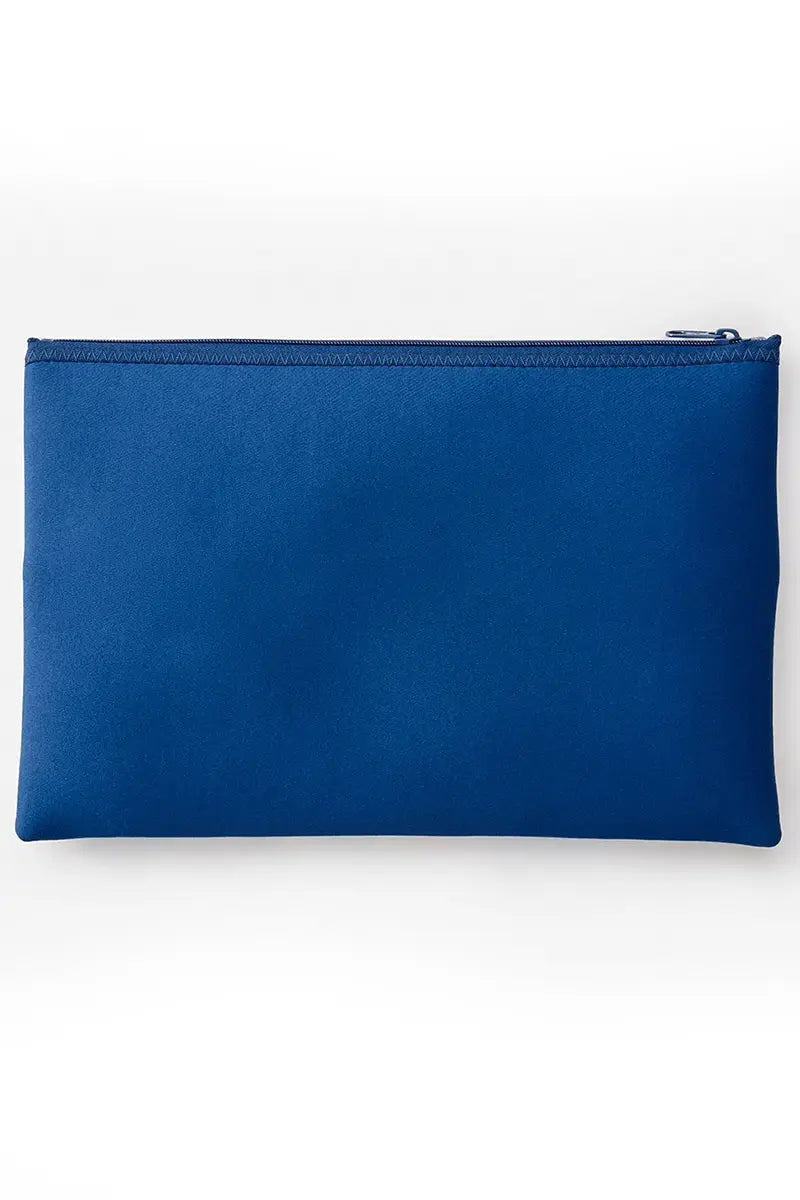 back of the Rip Curl Variety XL Pencil Case in Dark Blue