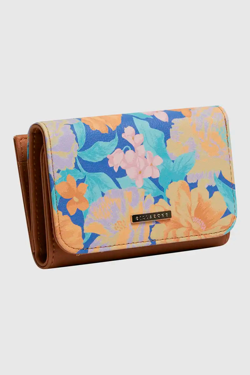 Billabong Womens Last Summer Trifold Wallet Side