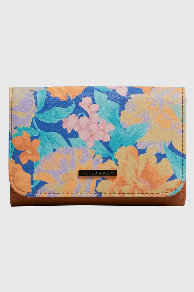 Billabong Womens Last Summer Trifold Wallet