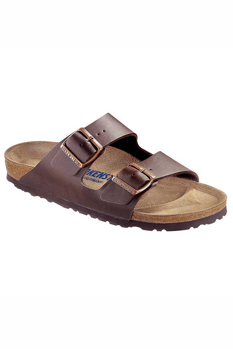 Birkenstock Arizona Dark Brown Birko-Flor SFB Regular