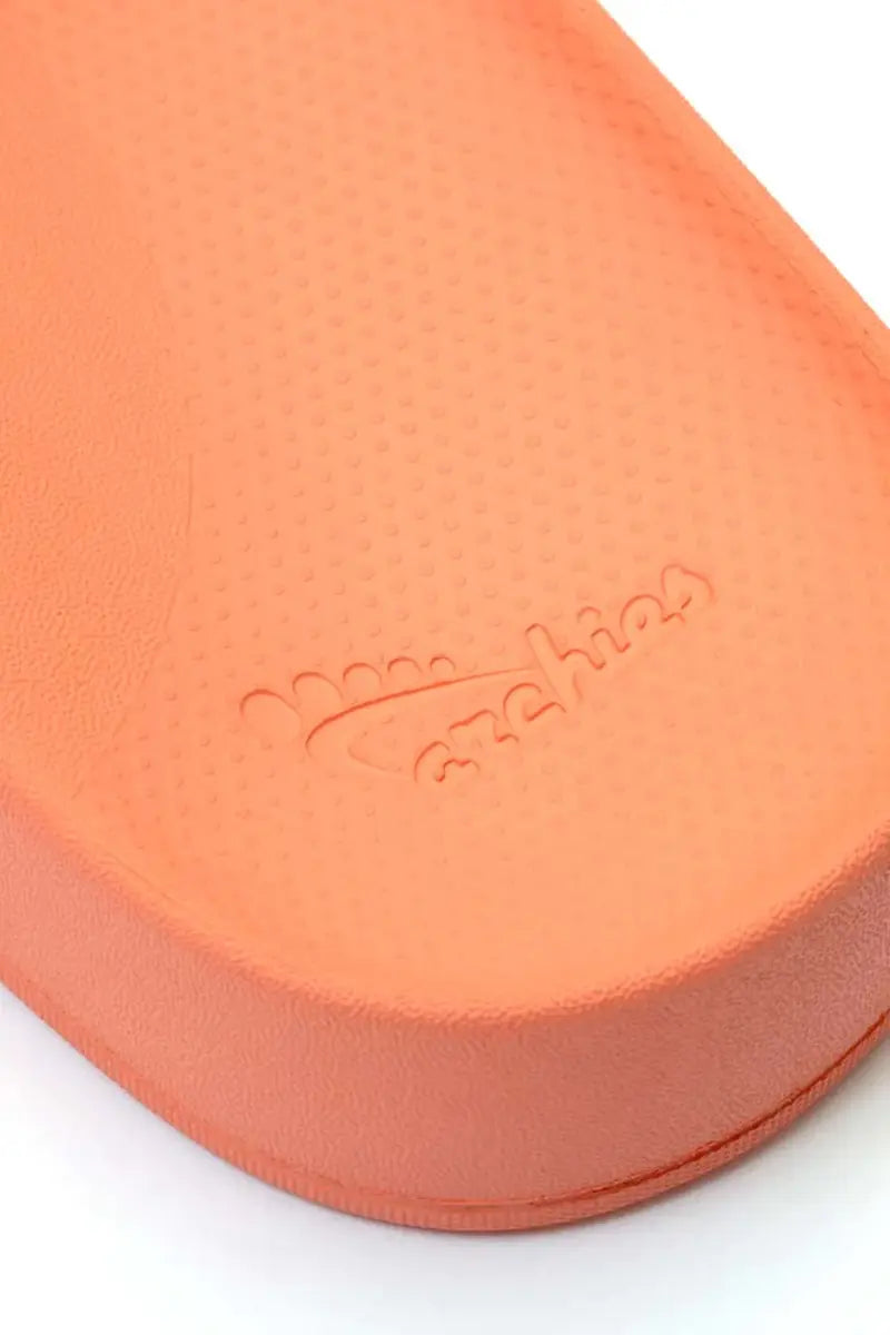 heal detail view on the Archies Arch Support Slides in Peach