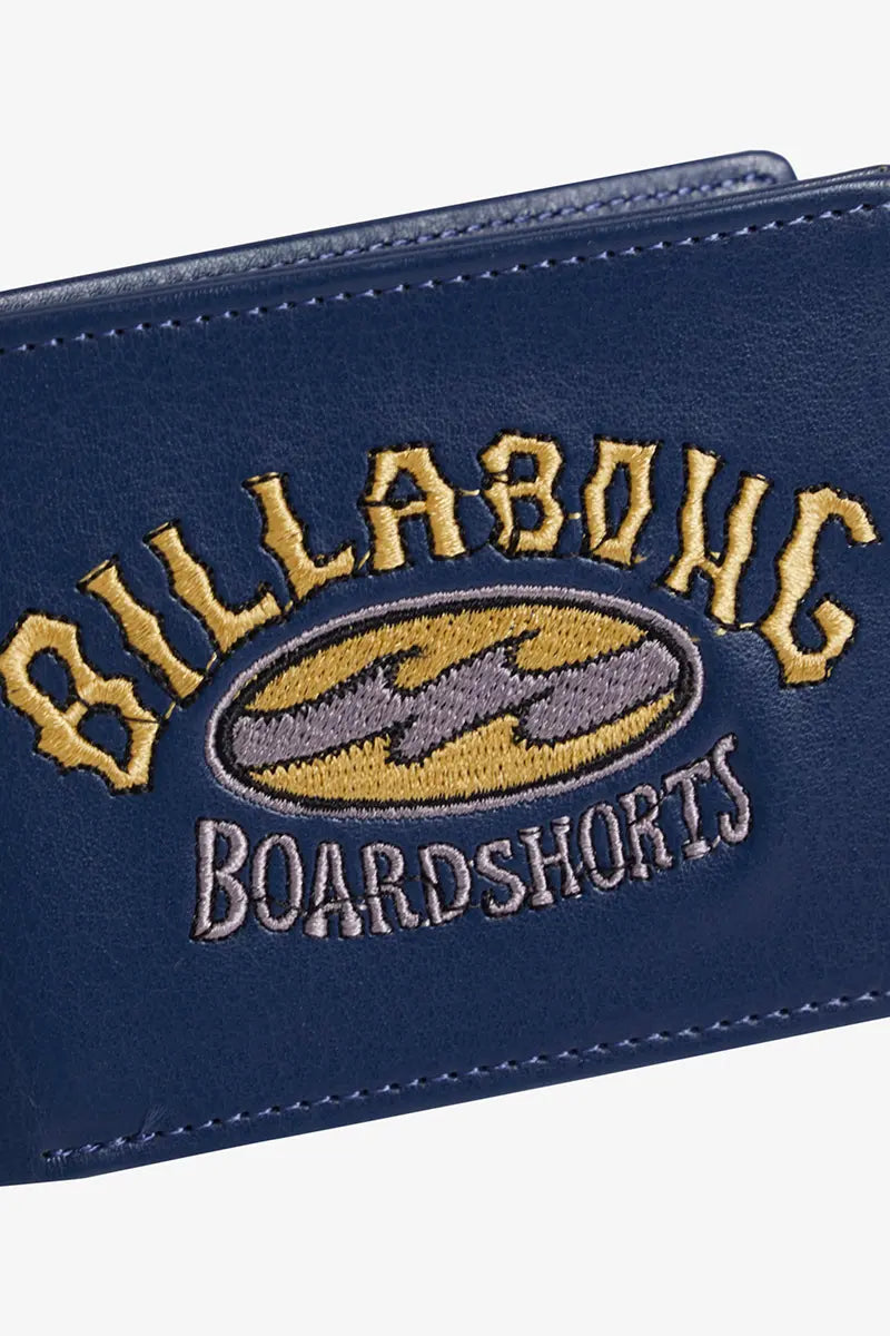 Billabong Range Wallet in Dark Blue