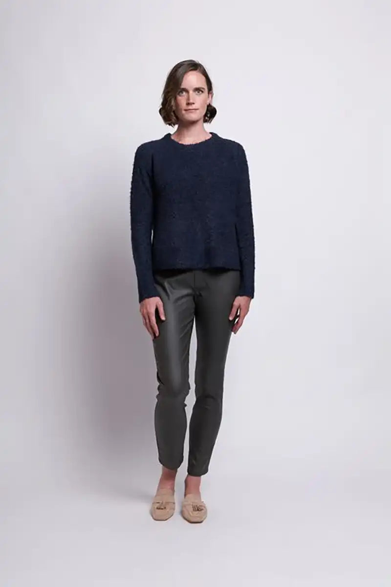Foil Raglan to Riches Sweater in Blue