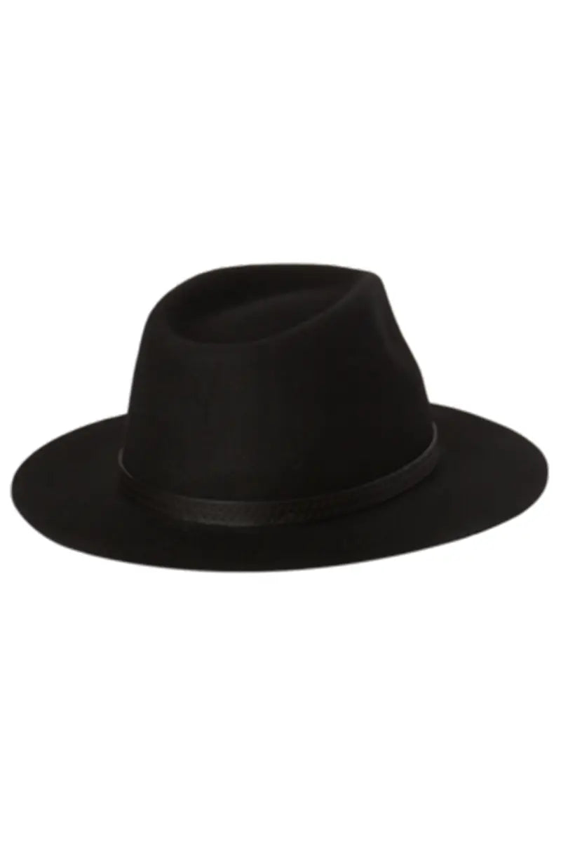 Kooringal Safari Hat - Kallie in Black back view