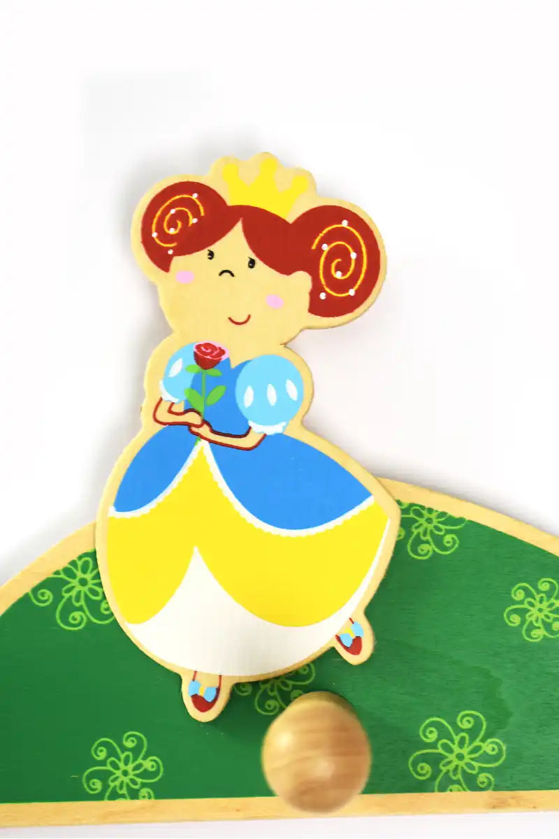 Kaper Kidz Princess Peg Coat Rack Princess