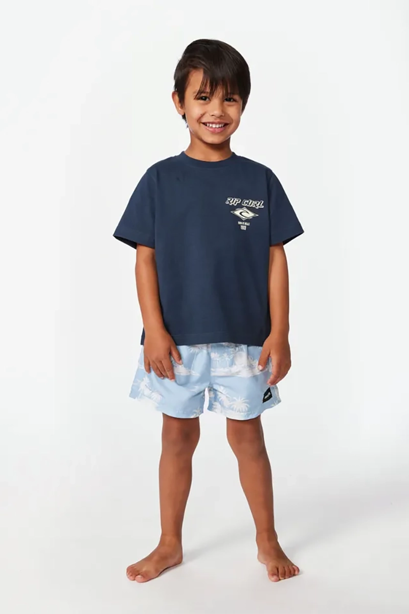 Rip Curl Fade Out Icon Tee Boys