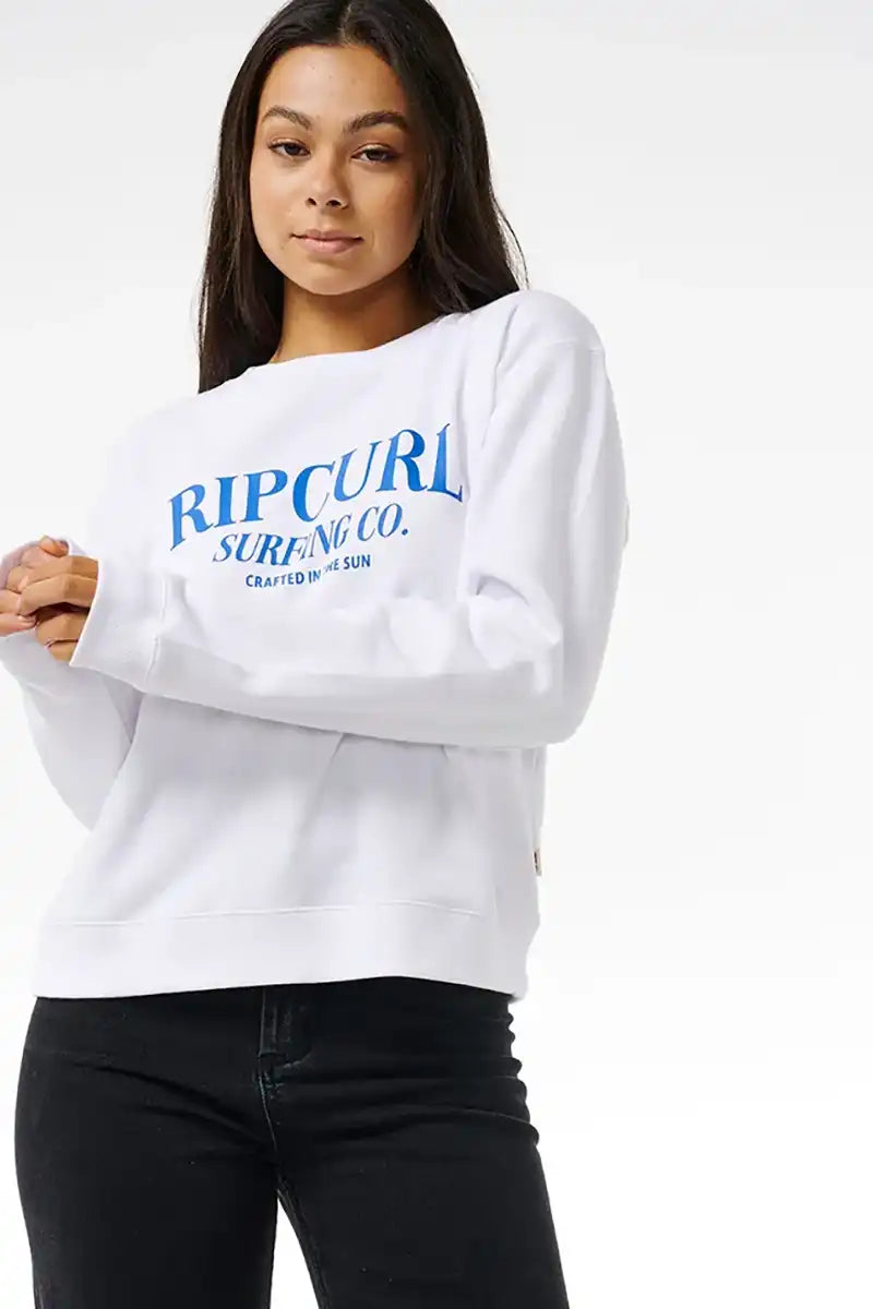 Rip Curl Women's Jumper Good Times Relaxed Crew Side
