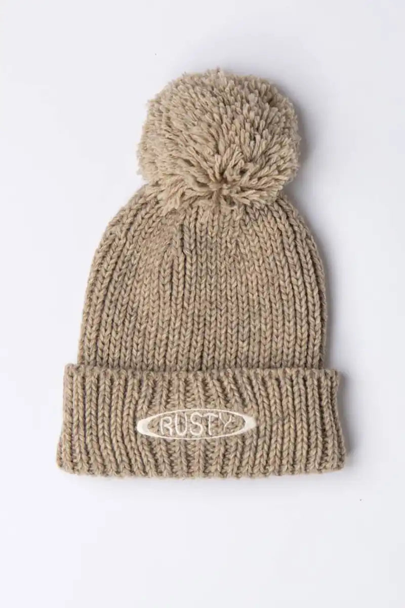 Rusty Womens Beanie Eclipse Front