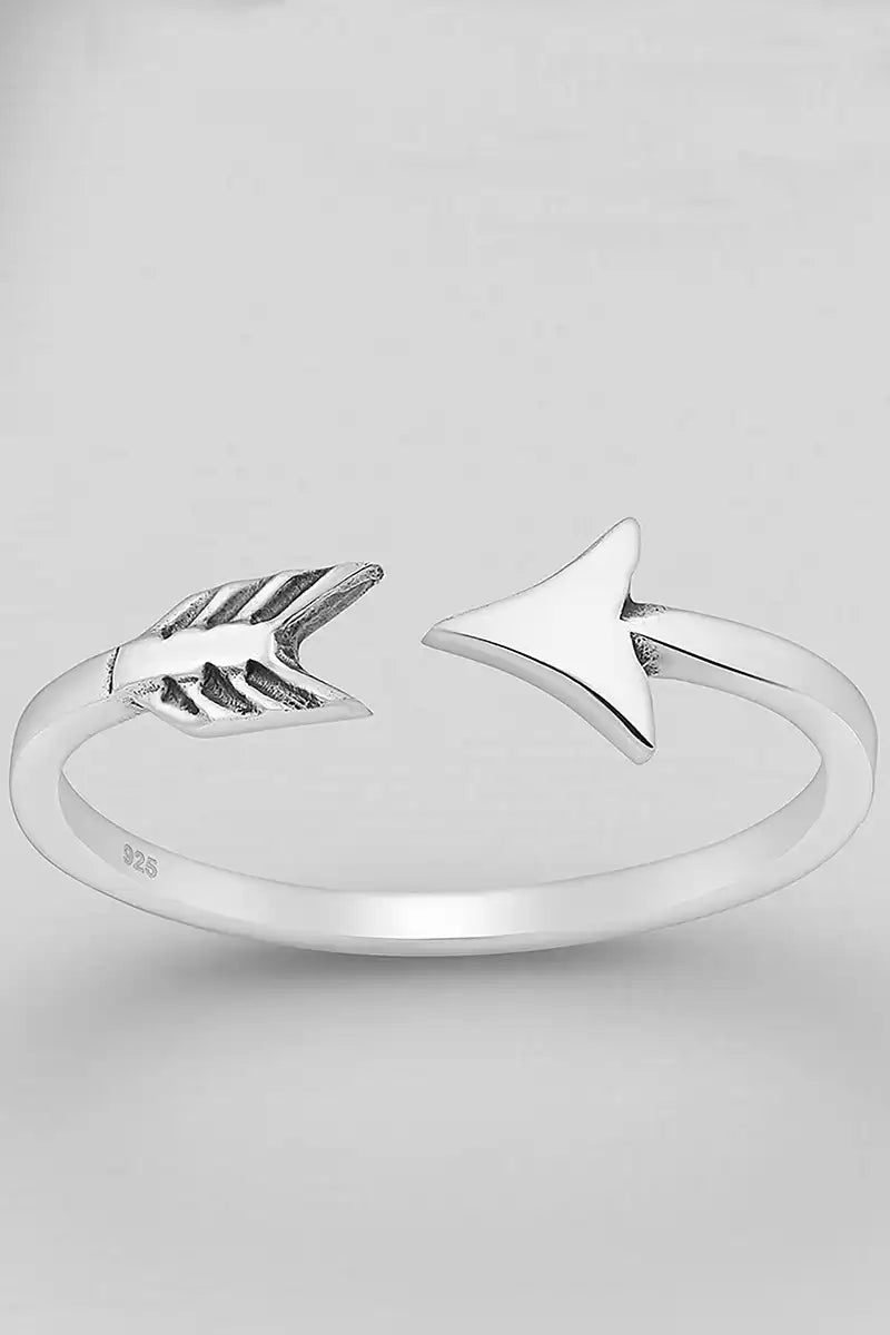 Sterling Silver Arrow Ring